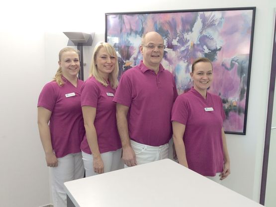 Team der Zahnarztpraxis Dr. Herrmann 